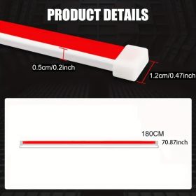 Upgrade Your Vehicle With A Universal 12V, 10W Start-Scan Car LED Hood Light White 70In  Dynamic Daytime Running Light (Option: 70inch)